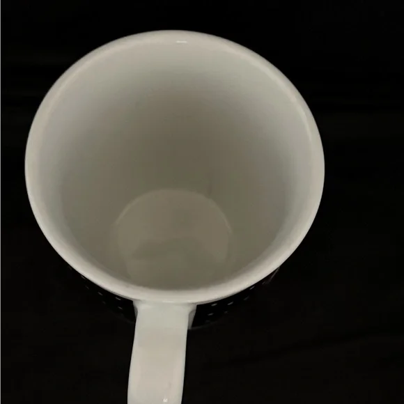 Mary Engelbreit Red Cherry Cameo Mug Hot Cocoa Tea Coffee Cups Green Black Vtg - Picture 5 of 6